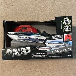 Nano Boat - Blue and Red